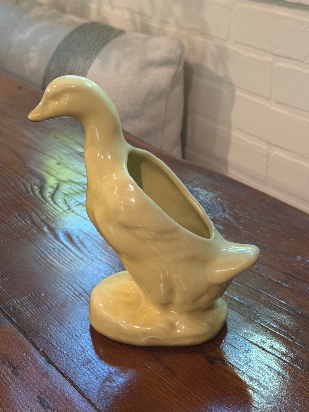Vintage Ceramic Duck Planter